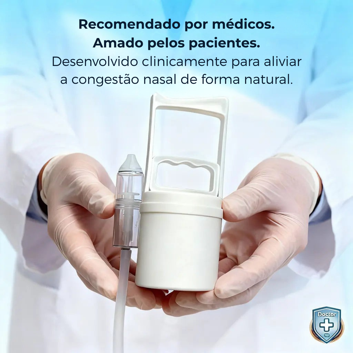 Bomba Nasal Ultra Portátil Desobstruidora Rápida